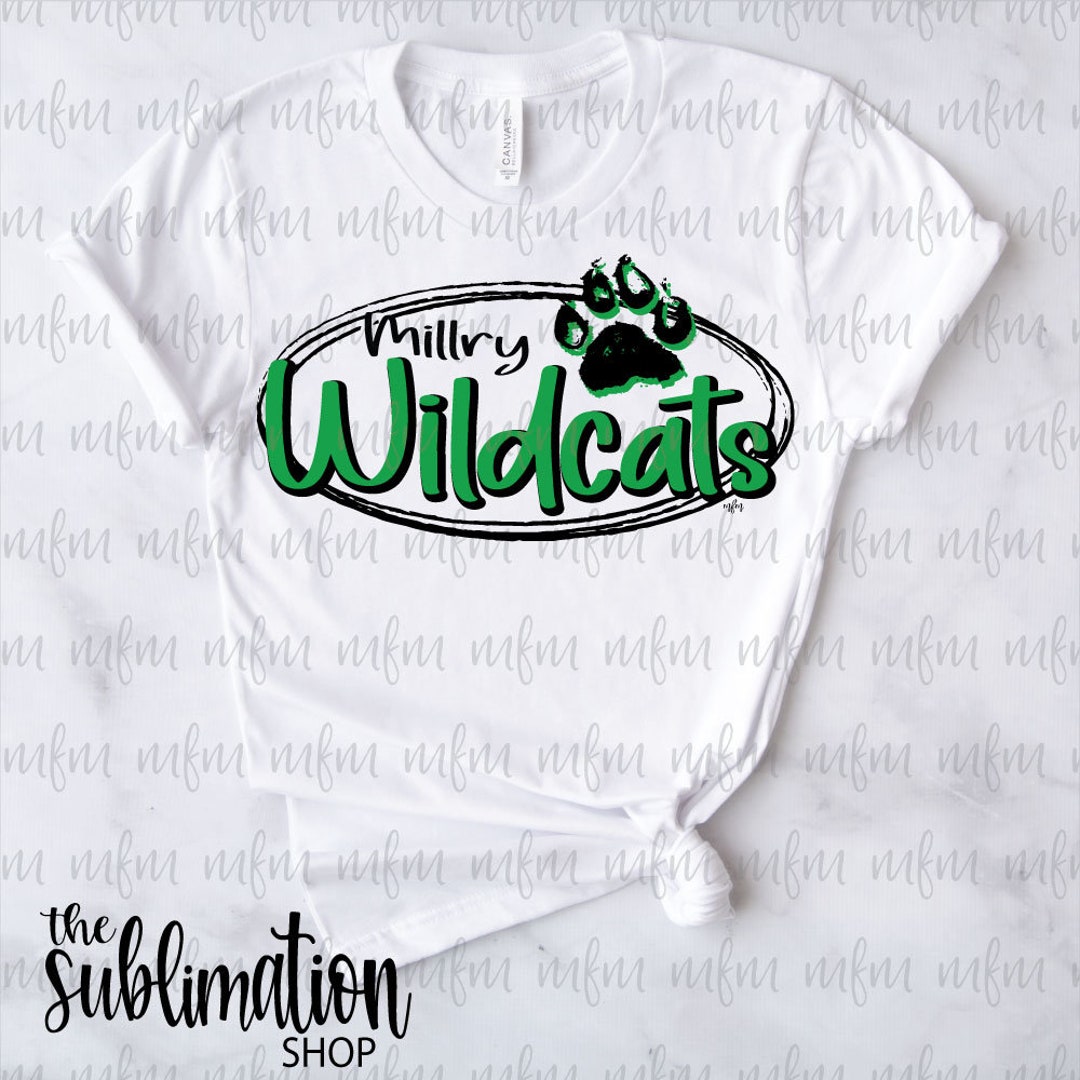 Millry Wildcats 1.0 PNG Digital Download Digital Art Etsy