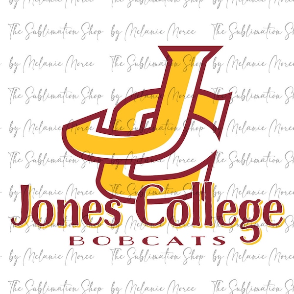 Jones College Svg Etsy