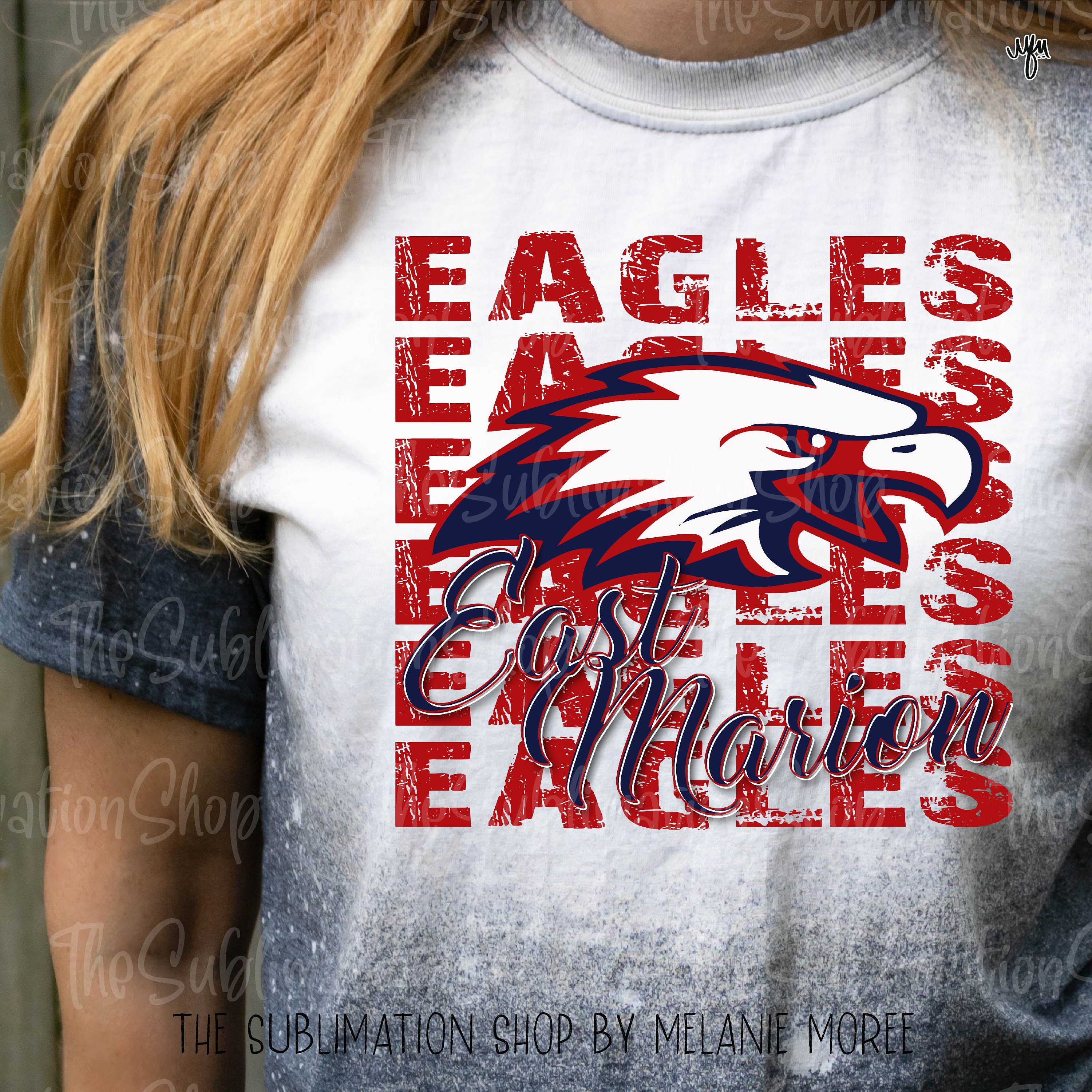 East Marion Eagles Instant Download Sublimation PNG Etsy