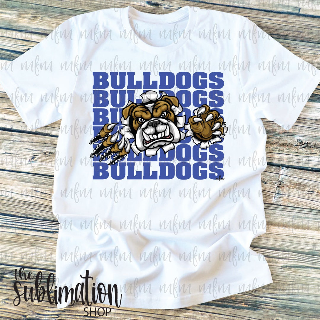 Yoakum Bulldogs 2.0 PNG Digital Download Digital Art Yoakum TX School