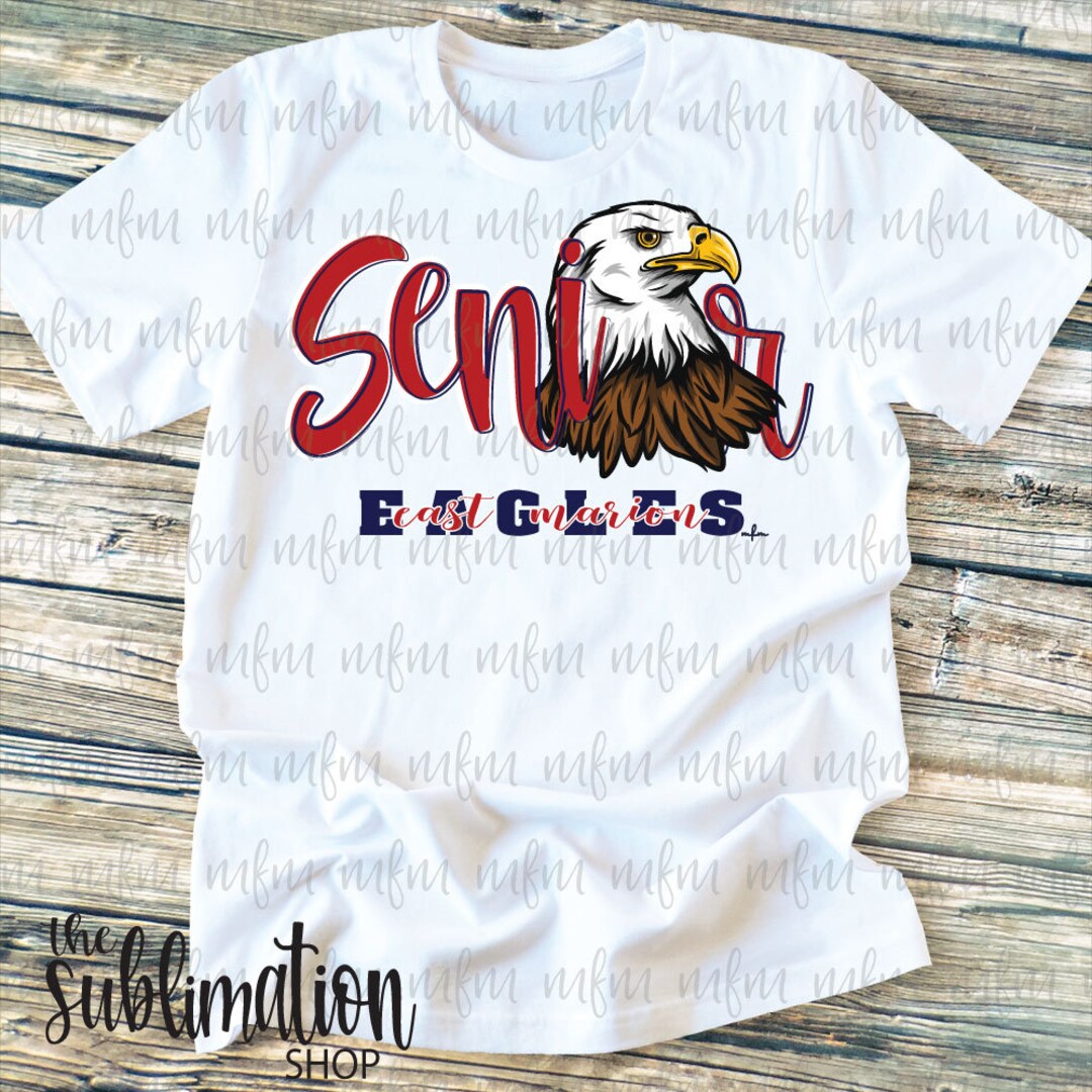 East Marion Eagles 5.0 / Png descarga digital / Arte digital / Etsy