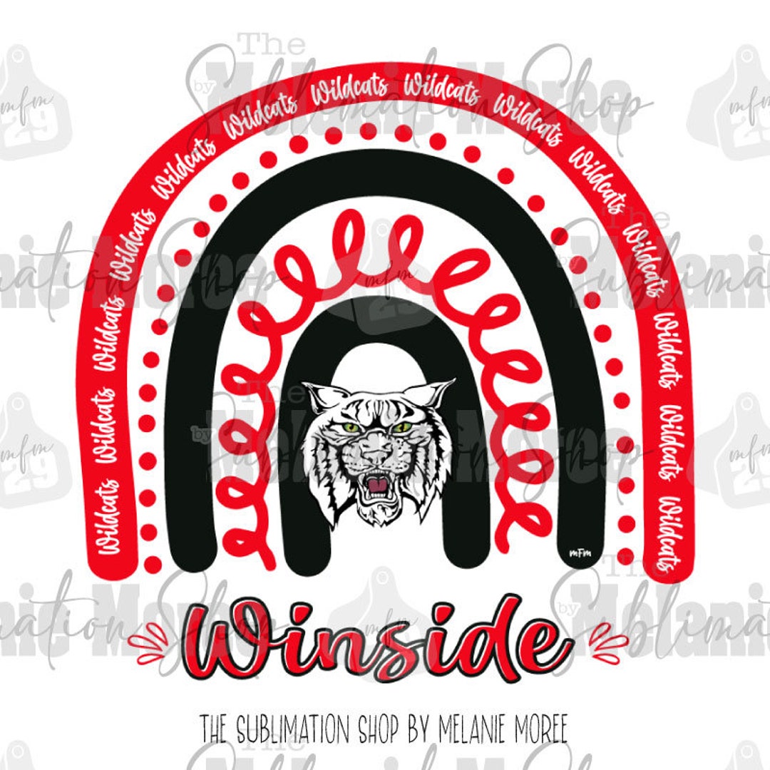 Winside Wildcats PNG Digital Download Digital Art Winside NE School