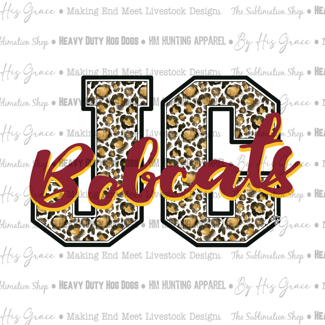 Jones College Bobcats JC002 PNG Digital Download Digital Art Ellisville