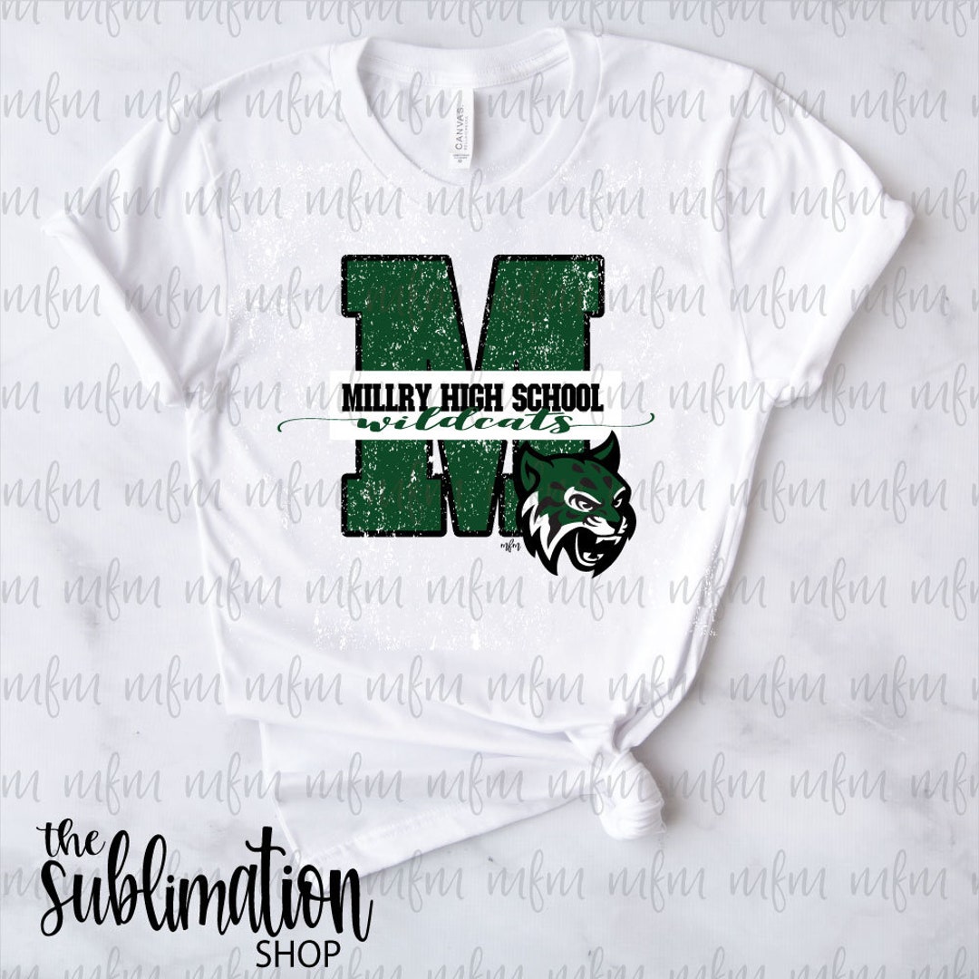 Millry Wildcats 5.0 PNG Digital Download Digital Art Etsy