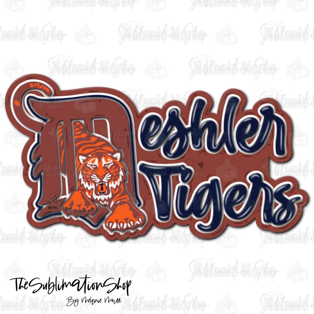 Deshlertigers Sublimation Ready to Press Sheets Deshler Etsy