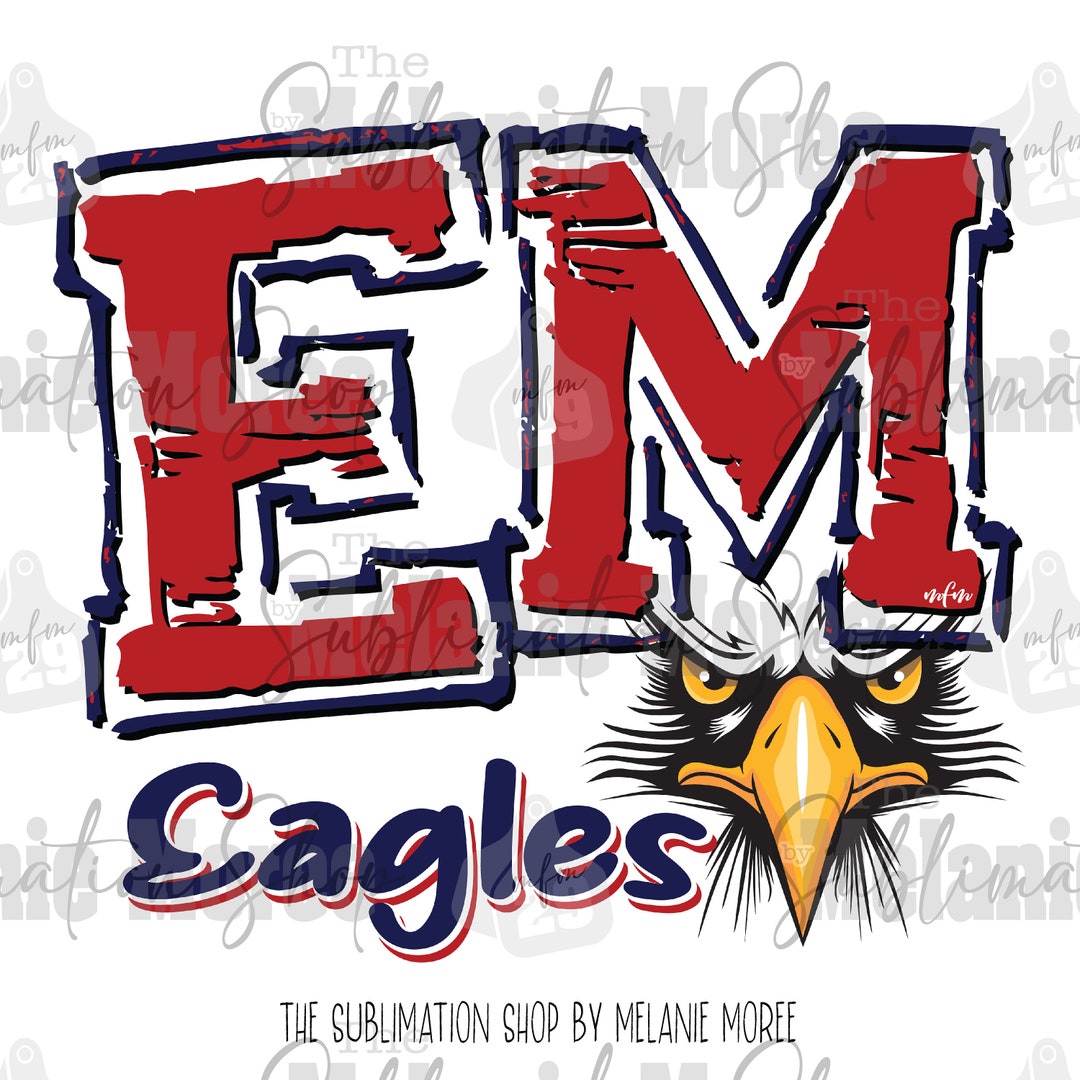 East Marion Eagles PNG Digital Download Digital Art Etsy