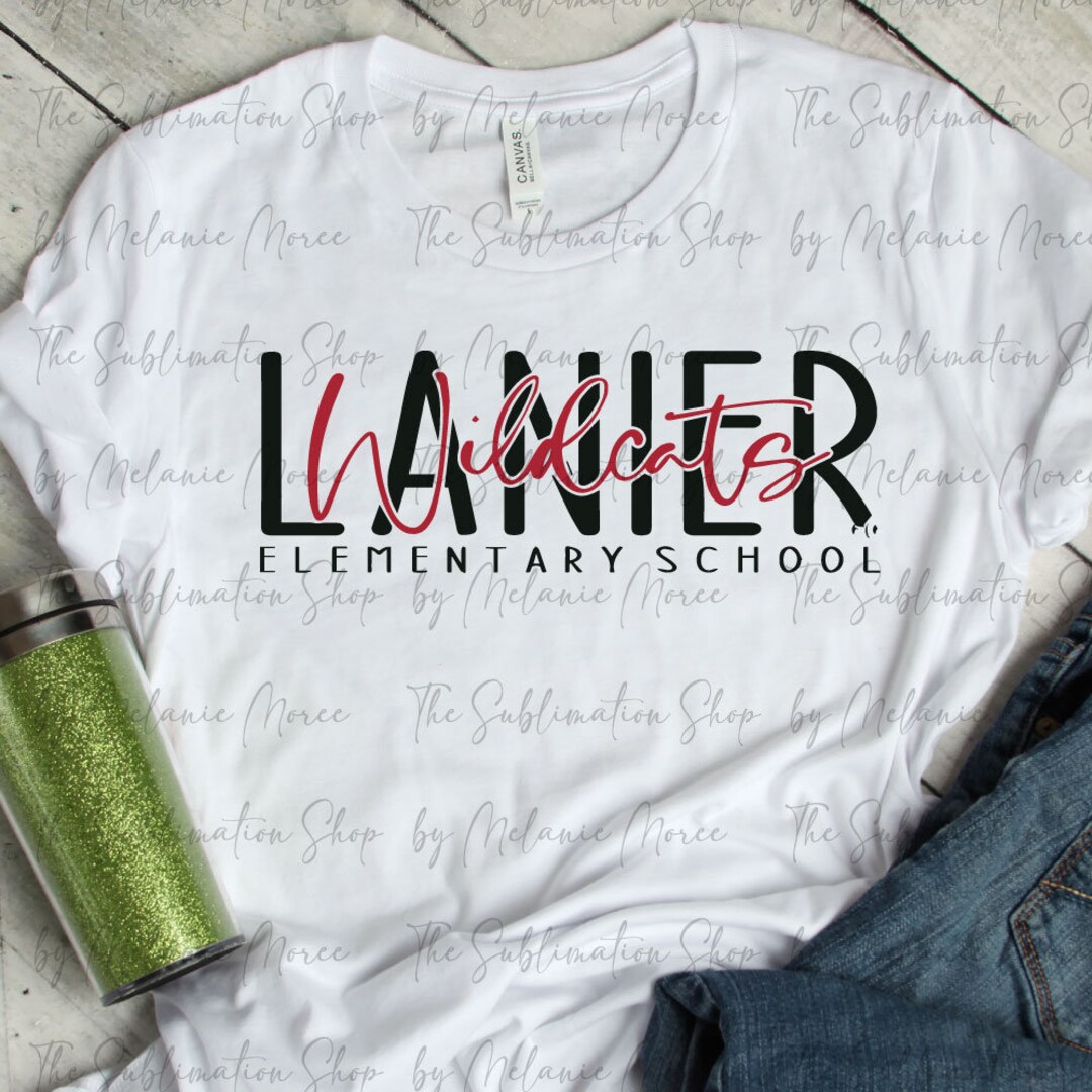 Lanier Elementary School PNG Digital Download Digital Art Design 3.0 - Etsy
