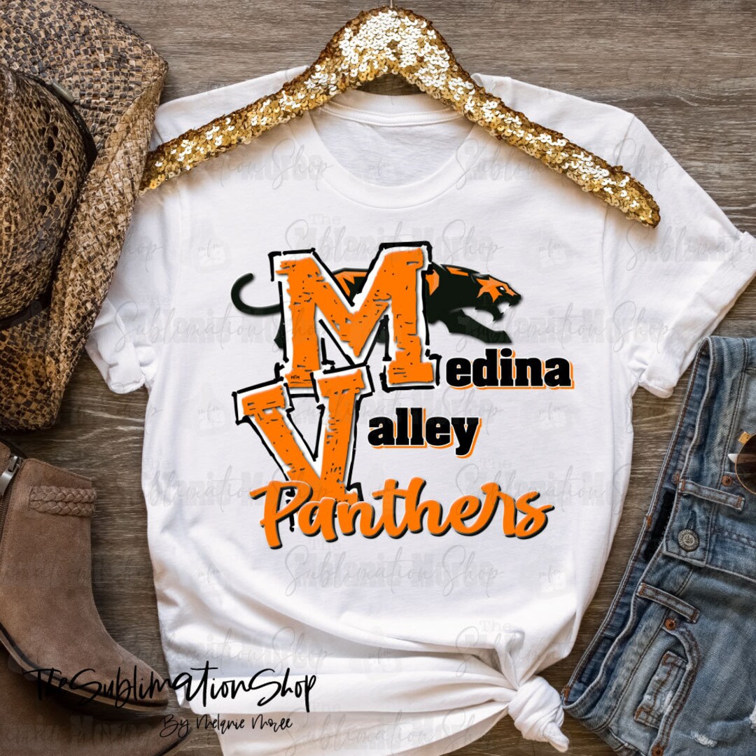 Medina Valley Panthers PNG Digital Download Digital Art Design 2.0