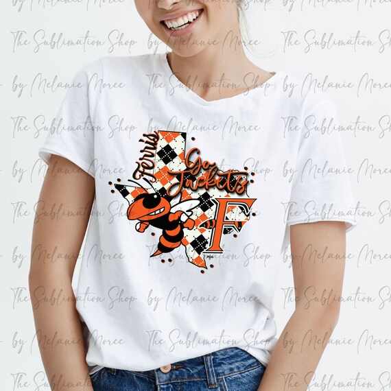 Ferris Yellowjackets PNG Digital 