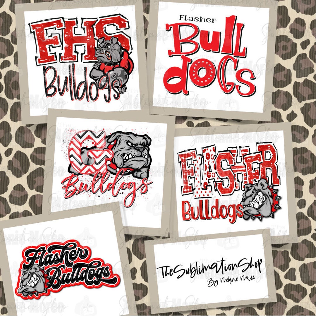 Flasher Bulldogs PNG Digital Download Digital Art North Etsy