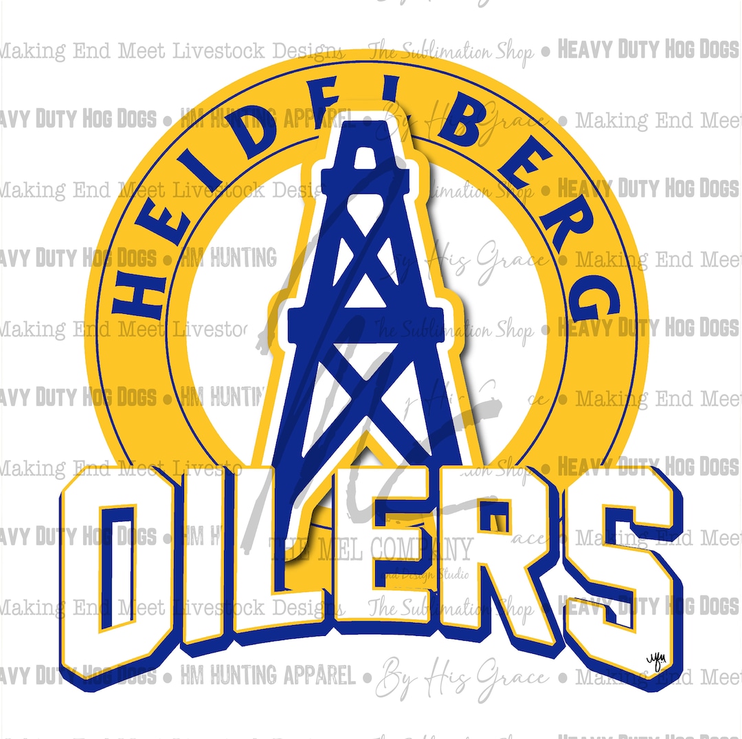 Heidelberg Oilers 3114 PNG Digital Download Digital Art Heidelberg MS