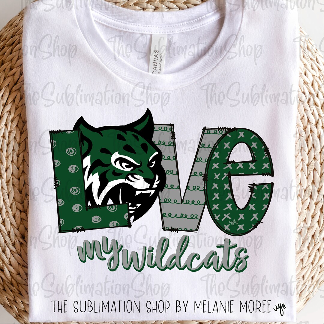 Millry Wildcats 2955 Sublimation Ready to Press Sheets Washington