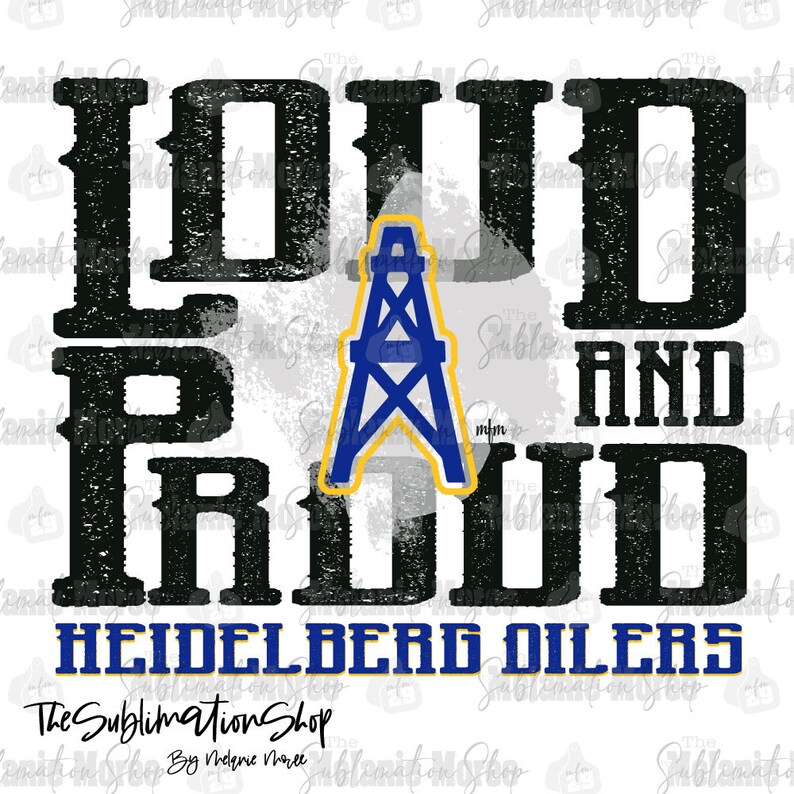 Heidelberg Oilers PNG Digital Download Digital Art Etsy