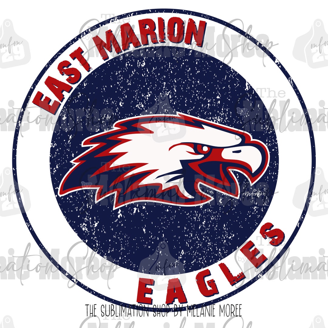 East Marion Eagles PNG Digital Download Digital Art Etsy