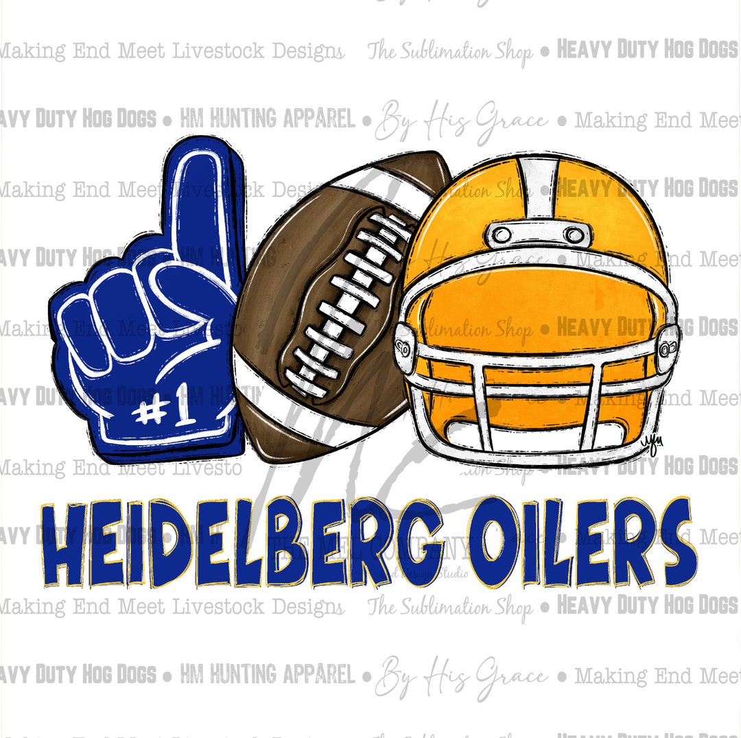 Heidelberg Oilers 3127A PNG Digital Download Digital Art Heidelberg MS