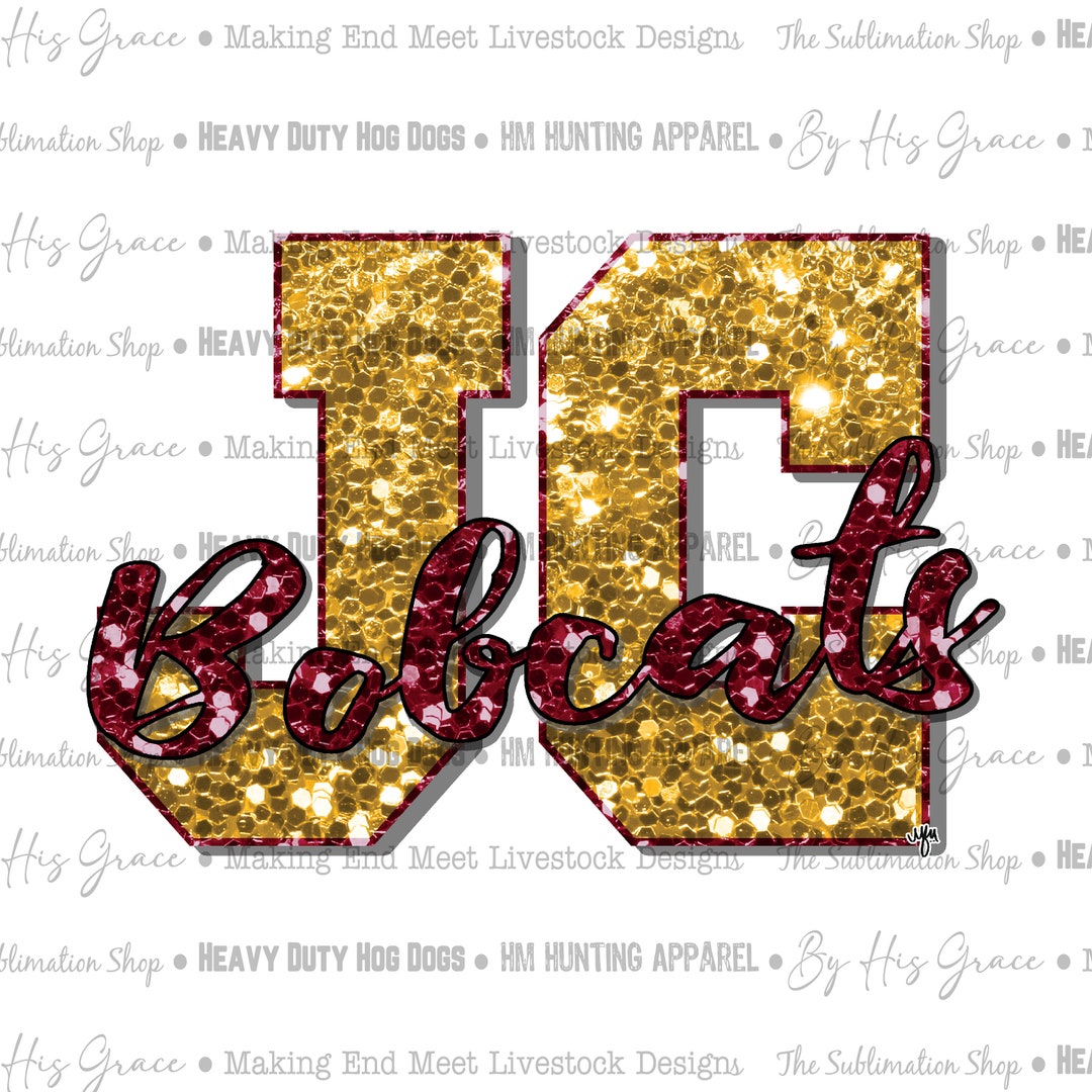 Jones College Bobcats JC001 PNG Digital Download Digital Art Ellisville