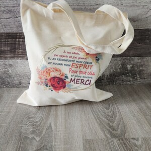Reusable thank you bag