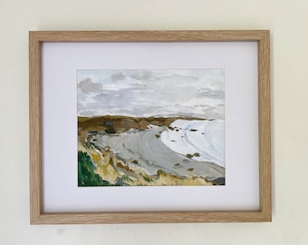 Coastal Seascape Giclée Print: Beach House Wall Art
