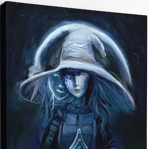 Elden Ring, Ranni The Witch Stampa su Tela |Ranni Art |Ranni Dipinto |Ranni poster |Elden Ring Poster| Video Game Posters| Elden Ring Canvas