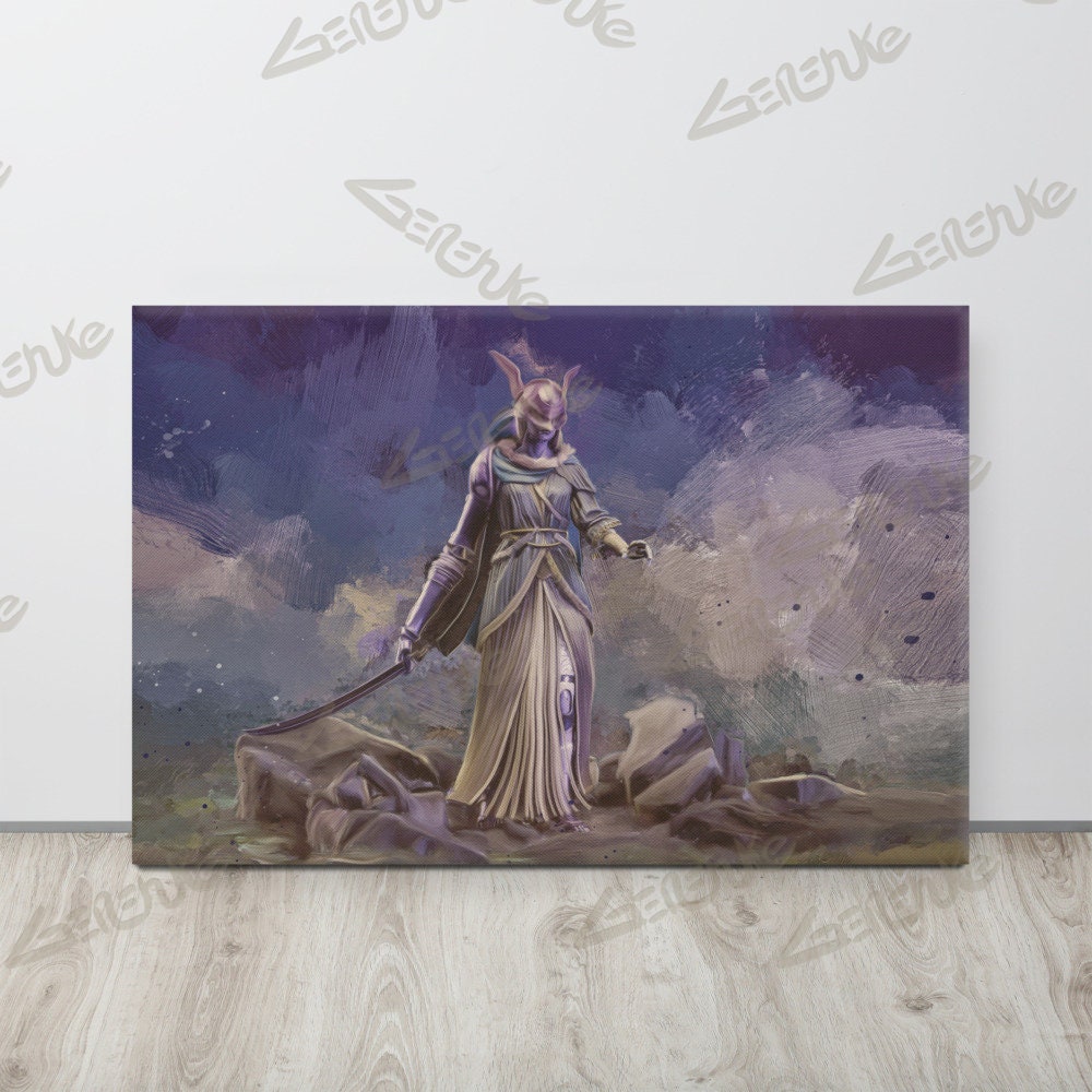 Malenia, Blade of Miquella - Elden Ring, an art canvas by Aldrich