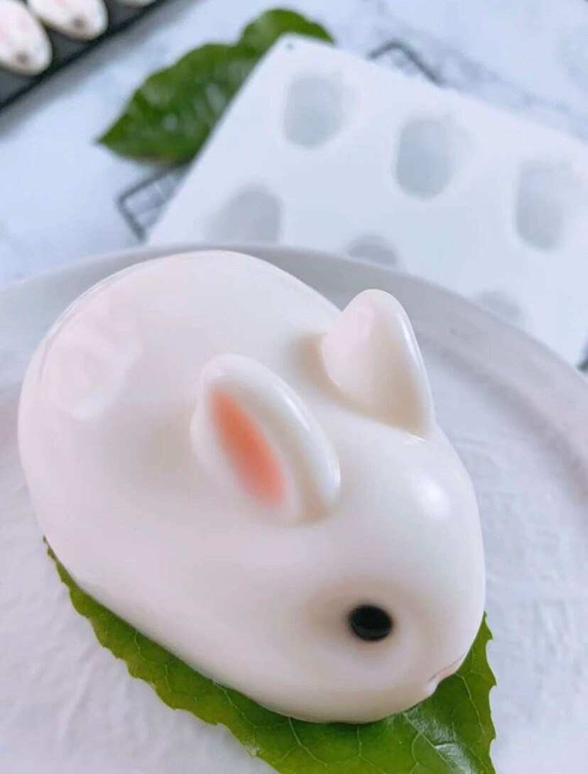 Rabbit silicone mould moulds for wax meltsresinsoapbath Etsy