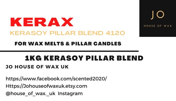 Soy Wax Kerax 41 Kerasoy Pillar Wax Available 250g 500g Etsy Soy Wax Kerax 41 Kerasoy Pillar Wax Available 250g 500g Etsy