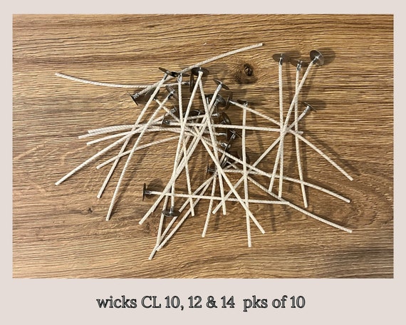 CL Wicks Series, Wicks for Candles/ Candle Making /cotton Wicks/ Wax  Coated-wicks/ Candle Craft Accessories/ Wax Craft/ Candle Wicks. 