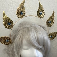 Biblically Accurate Angel Headpiece Crochet Pattern PDF DIGITAL