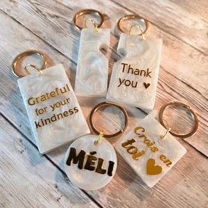 Personalized keychains