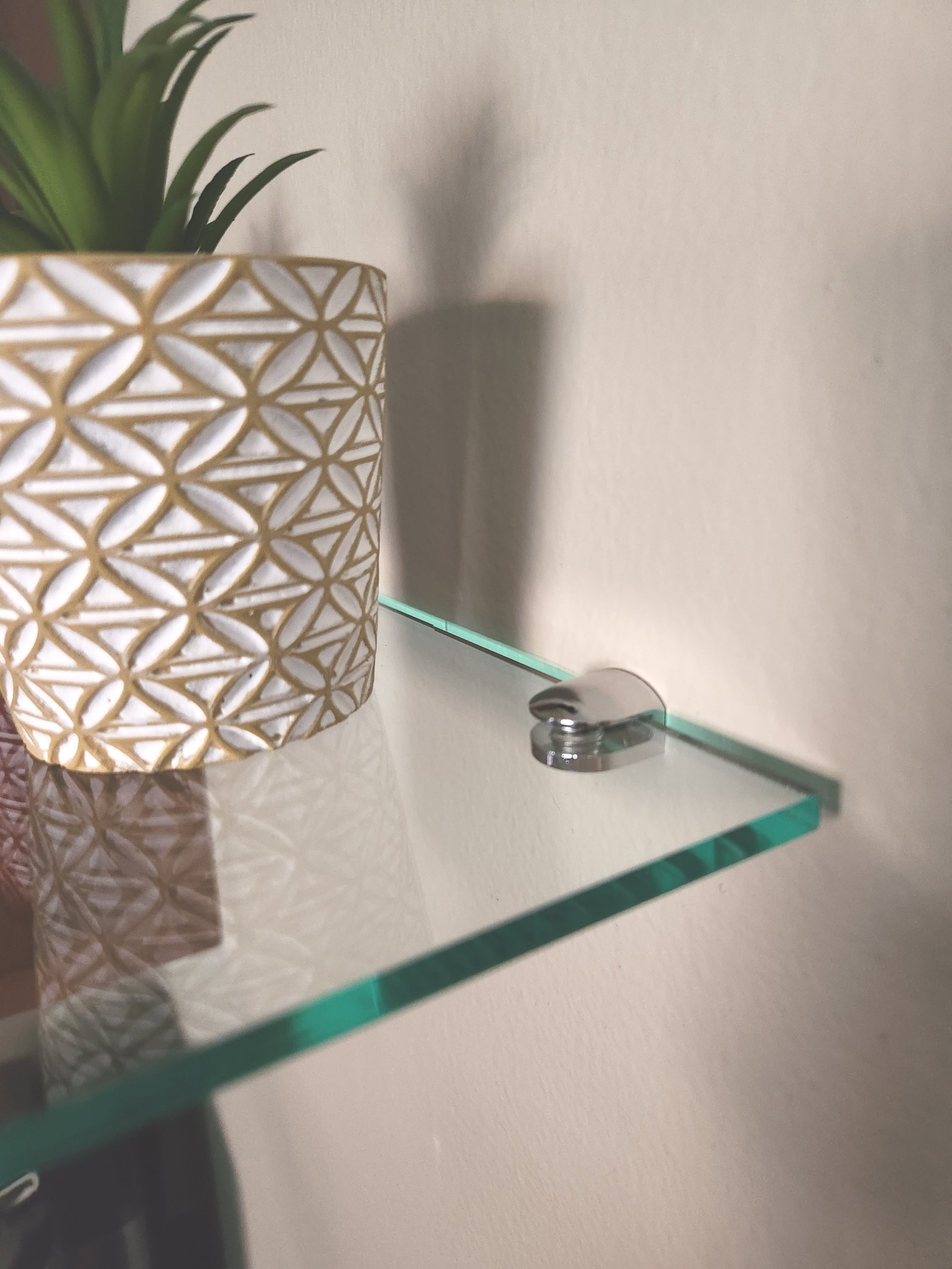 Glass Floating Shelf Faux Glass Acrylic Floating Shelf Etsy