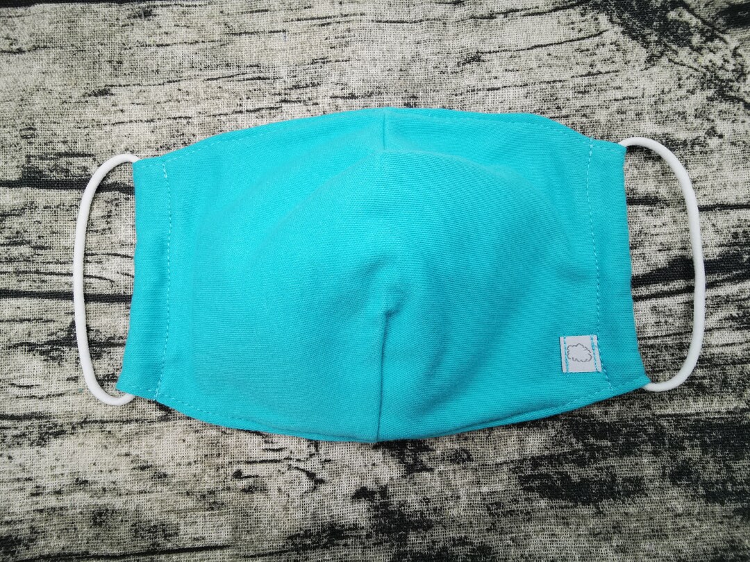 10 Pcs BFE Filter 1 Organic Cotton Face Mask Etsy