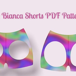 NEW!! Exotic Dancer Stripper Sewing Pattern The Bianca Shorts Rave PDF  Digital Download
