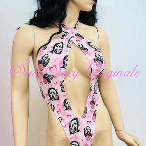 Bodysuit Exotic Dance Wear Stripper Wear Horror  XS-3X