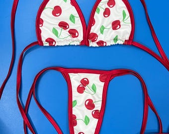 Kirschen Micro-Kini Bikini Exotic Dancewear