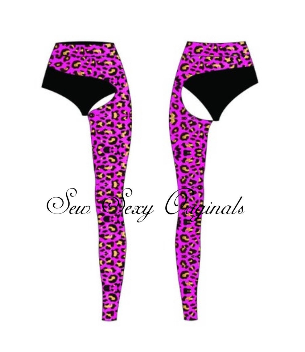 Stripper Sewing Pattern the Chelsea One Leg Chaps Exotic - Etsy