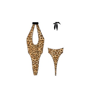 Stripper Sewing Pattern up to 3X Exotic Dancewear Pattern Sexy PDF Digital Download Maya Belle 1 piece Bodysuit