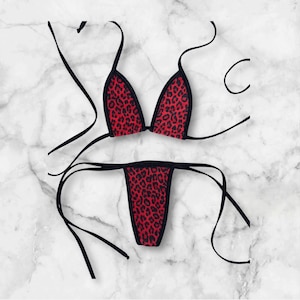 Exotic Dance Wear Stripper Wear Micro kini Bikini Set  XXS-XL