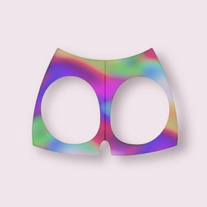 Stripper Sewing Pattern Exotic Dancewear  The Bianca Shorts Rave Bottlegirl  PDF  Digital Download