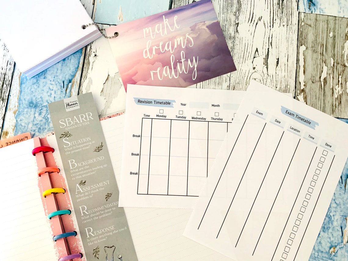 Medical Student Doctor Academic Planner Undated Planner Etsy