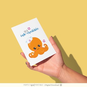 Romantische Karte für Partner | Valentinstage & Jahrestag druckbare | Freund/Freundin | Mann/Frau | Tinte-Credible Love | Digitaler Download