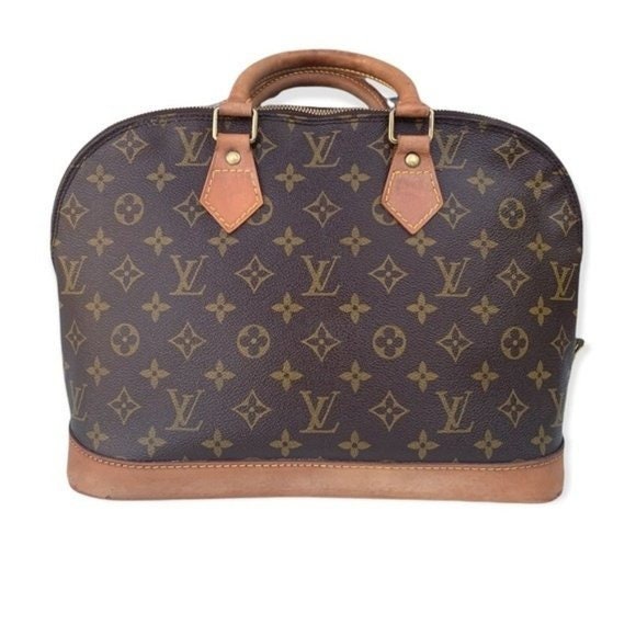 Pre-owned Louis Vuitton Monogram Satin Nano Alma Bag – Sabrina's