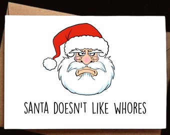 Funny Christmas card - Holiday card