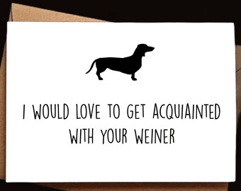 Funny Love card - Valentines day card