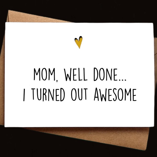 Funny Mother's Day Card