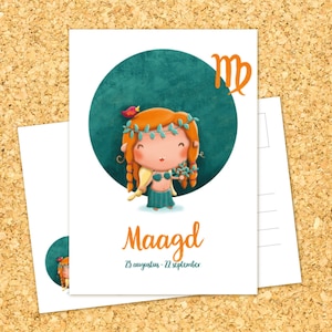Zodiac Sign Virgo (girl)
