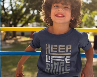 Youth T-shirts Keep Life Simple Fun Homeschool Tee