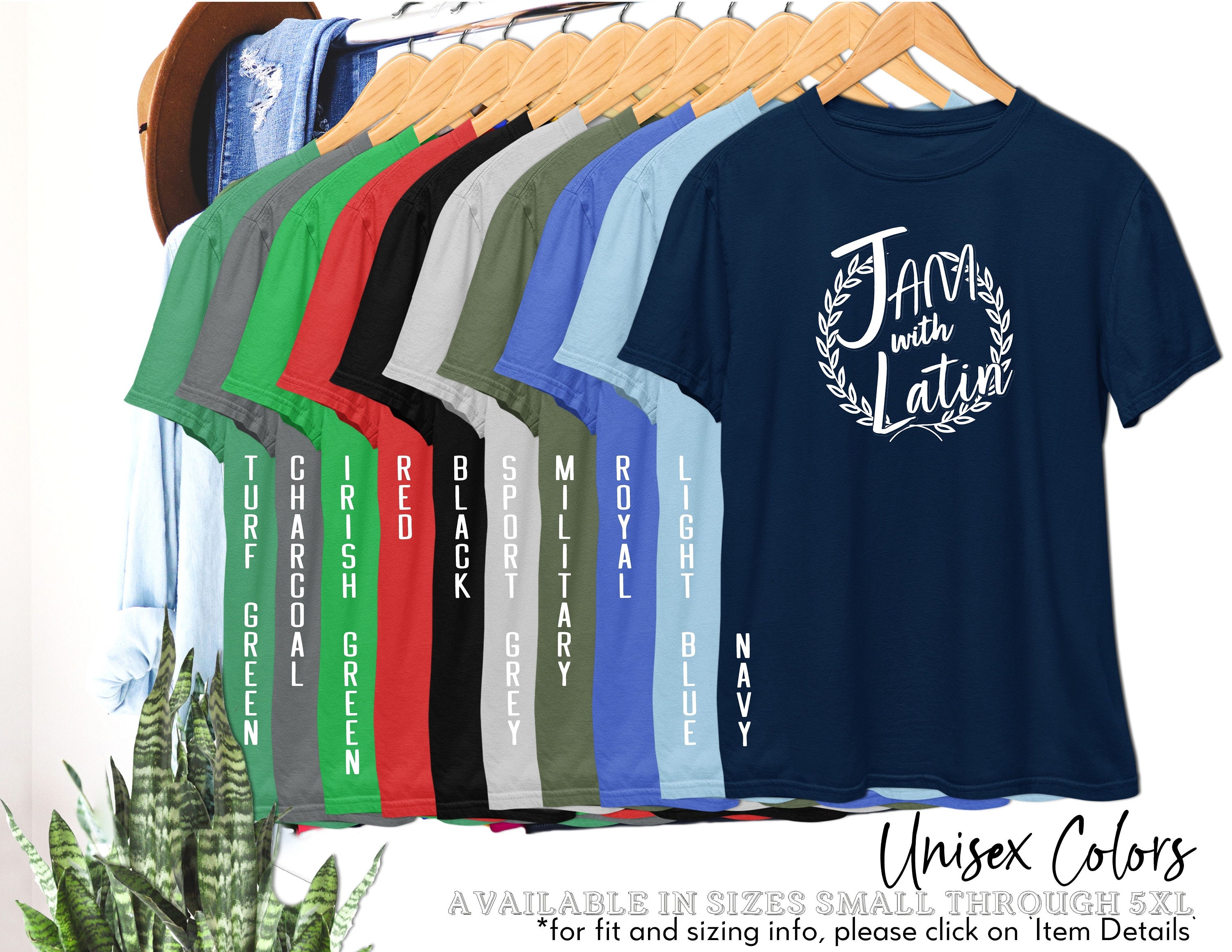 CC Jam With Latin Adult Unisex Heavy Cotton Tee Classical Conversations