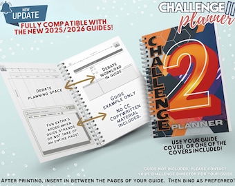 25/26 Challenge 2 Student Planner, Classical Conversations Challenge 2 Planner for CC, CC Director, Challenge Guide Planner