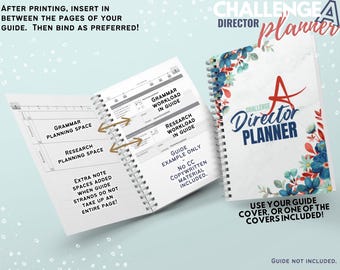 25/26 Challenge A Director Planner, Classical Conversations (Digital Download)
