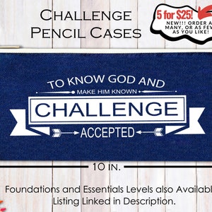 Challenge Accepted 5 for 25 Pencil Case Challenge Classical Conversations